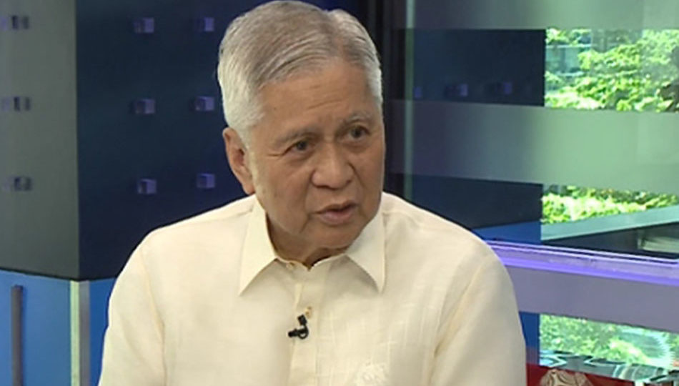 Former foreign affairs secretary Albert del Rosario. Photo: ABS-CBN News 