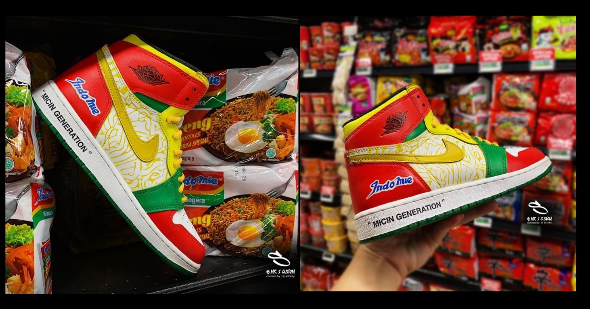 Viral: Who’s got a craving for these custom-made Indomie x Air Jordan ...