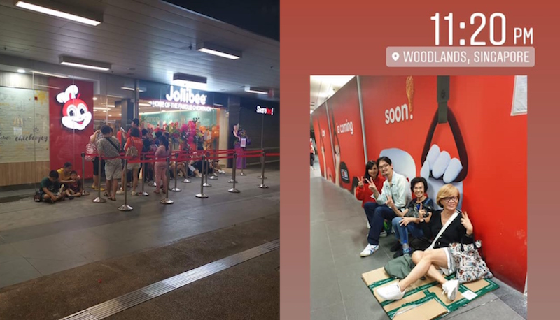 Photos: Singapore Atrium Sale/Facebook & Jollibee Singapore/Facebook