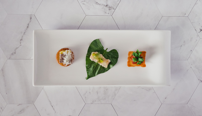 The restaurant’s snacks. Photo: Kausmo