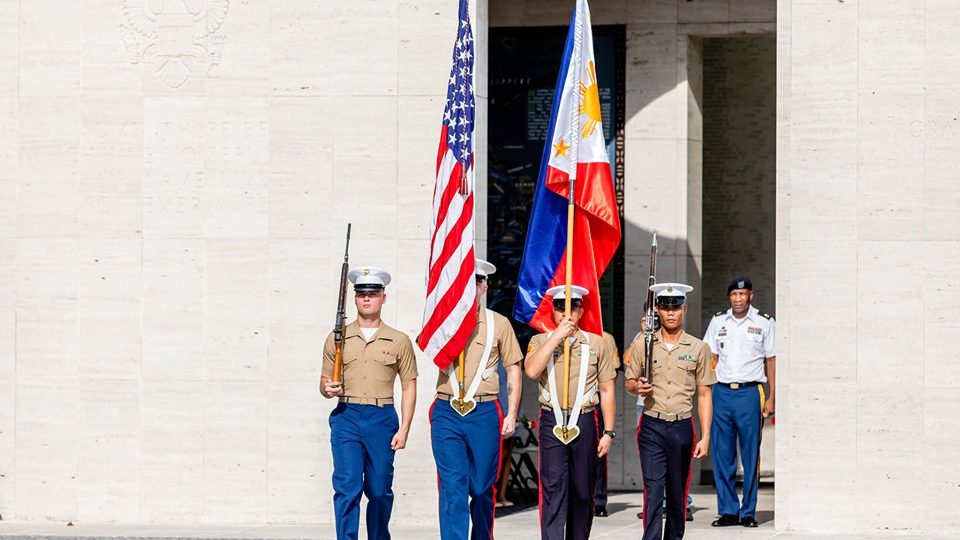 2019 Memorial Day ceremony at the Manila American Cemetery and Memorial in Fort Bonifacio. (Photo: U.S. Embassy in the Philippines/FB)
