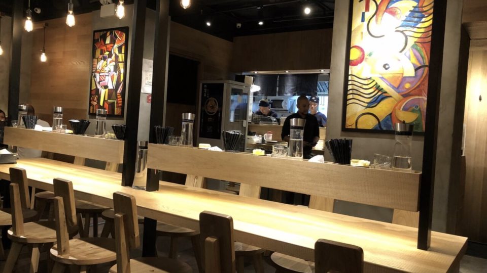 Interior of Ramen Cubism. <i>Photo: Tomas Wiik for Coconuts Media</i>