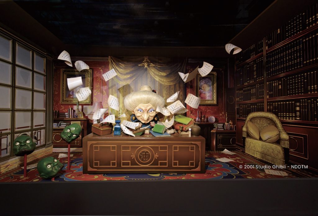 Yubaba from the film 'Spirited Away'. Photo via ADDA Workshop.