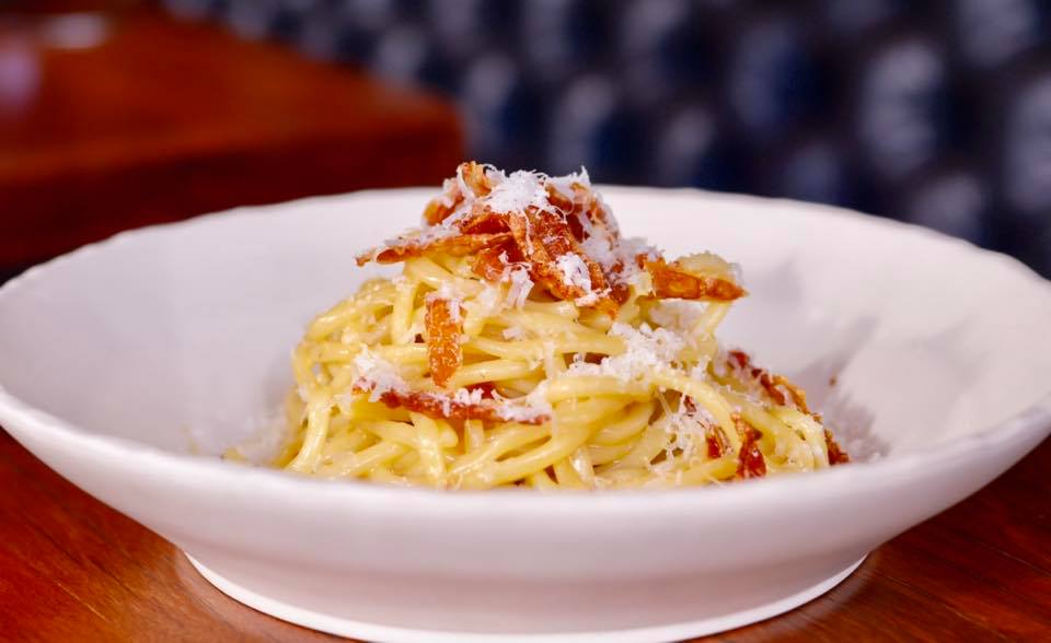 The Bucatini Carbonara. (Photo: Wild Flour Italian/FB)