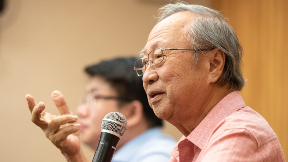 Dr Tan Cheng Bock of the Progress Singapore Party. (Photo: Facebook/Dr Tan Cheng Bock)