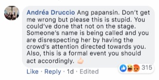 Photo: Dora Dorado's FB page