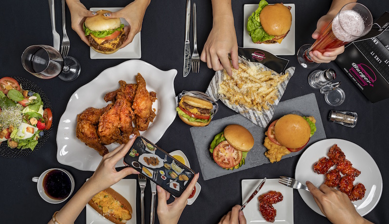 All the burgs and wings you could want. Photo: Burger+