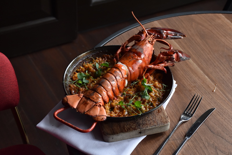 Chilli crab paella. Photo: The Alkaff Mansion