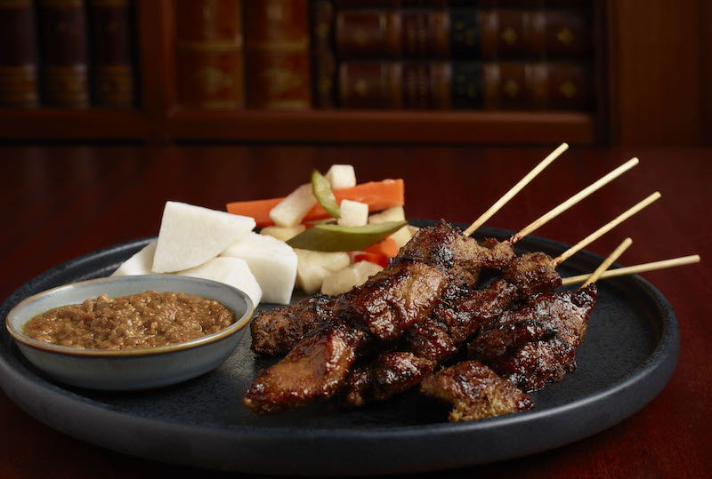 Iberico pork satay. Photo: Cook & Tras