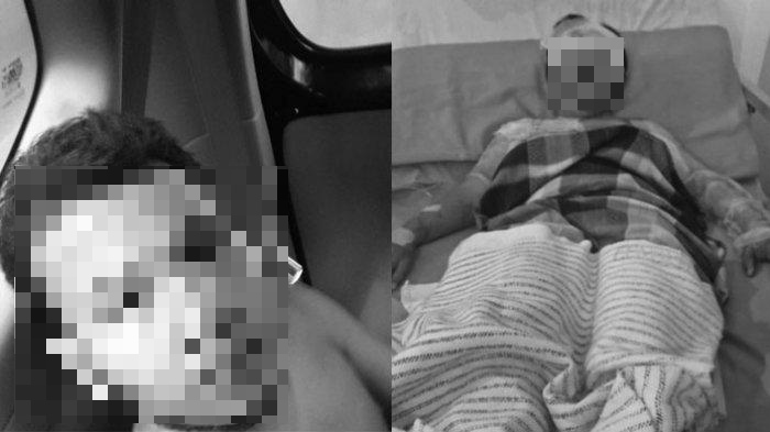 Assault suspect Dedek (Left) allegedly burned his wife, Juliana (Right), after suspecting her infidelity. Photo: Binjai Police