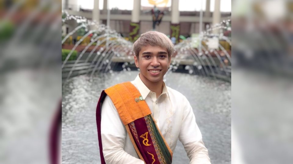 New graduate Jose “Dora” Dorado. Photo: Dorado’s FB page