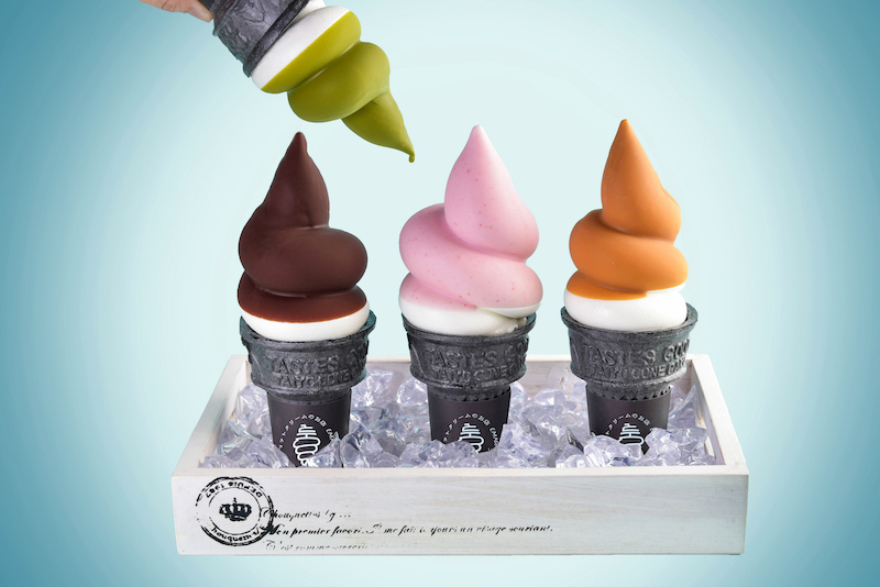 Soft serve cones. Photo: Emma