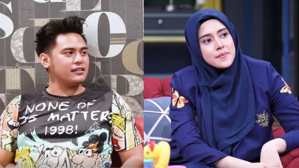 In a video, sinetron (Indonesian soap opera) actor Galih Ginanjar (left) described in vulgar detail about his former wife, actress Fairuz A Rafiq (right), going as far as saying that her genitalia smelled like “salted fish” and that their sexual intercourse “usually lasted 15 minutes”. Photo: Youtube/Rey Utami & Benua, Instagram/@fairuzarafiq