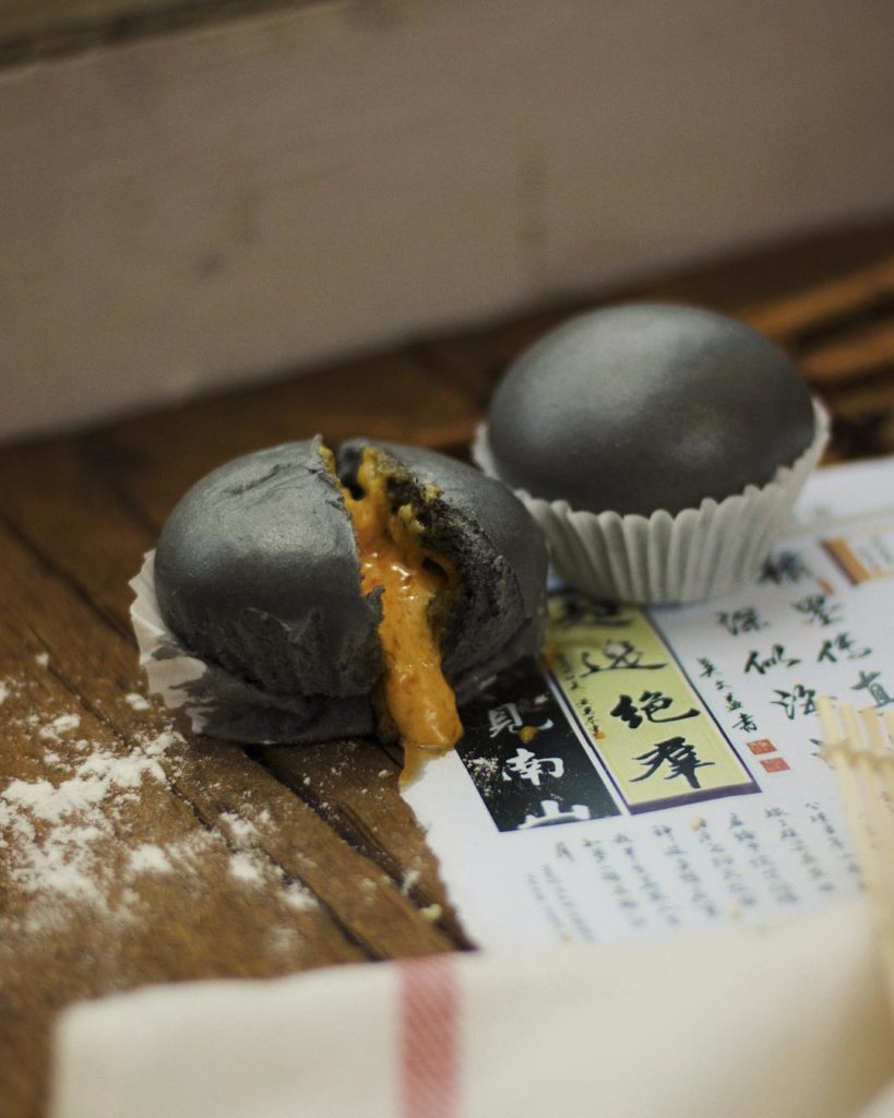 Haka Dim Sum's Salted Egg Pao. Photo: Instagram/@hakadimsum