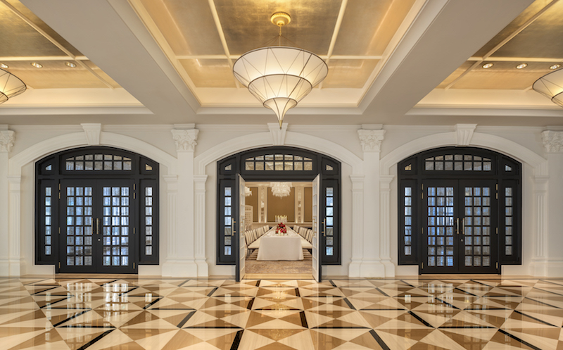 Jubilee Ballroom foyer. Photo: Raffles Hotel Singapore