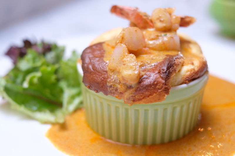 Laksa souffle. Photo: Souffle