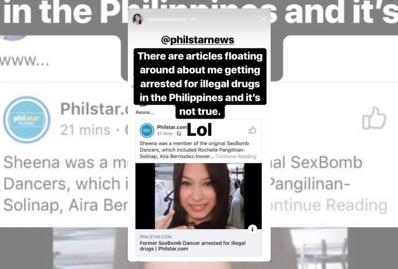 <i>Screenshot: @sheenafdecastro/IG. </i>