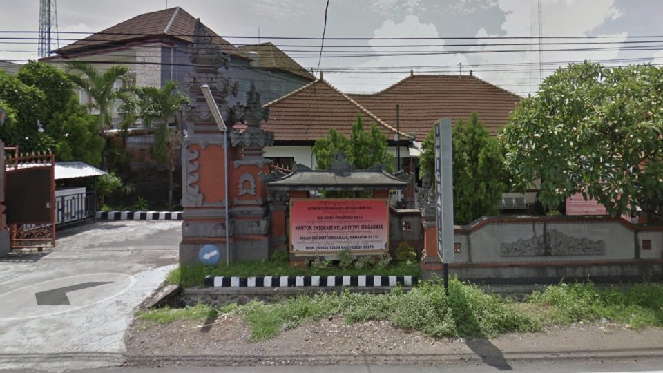 Class 2 Immigration Office in Singaraja. Photo: Google Maps