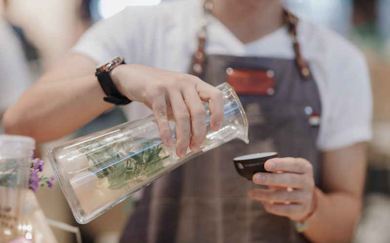 Last year's tea fest. Photo: Singapore Food Festival