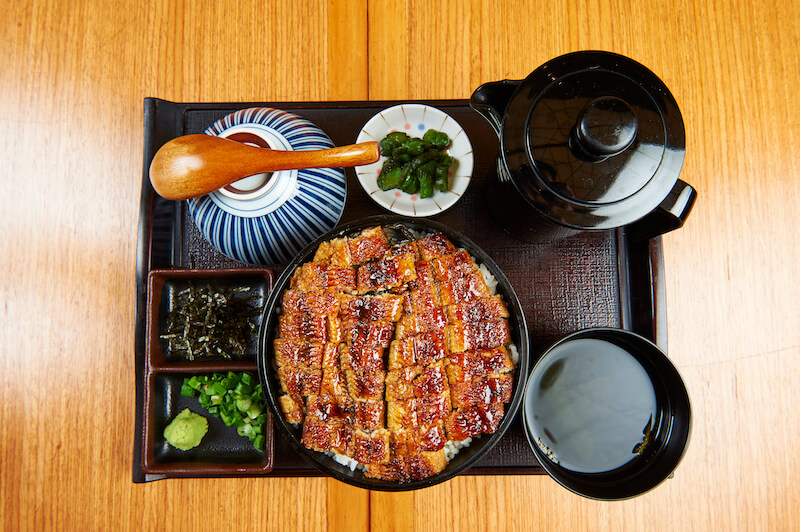 Unagi Hitsumabushi. Photo: Man Man Unagi