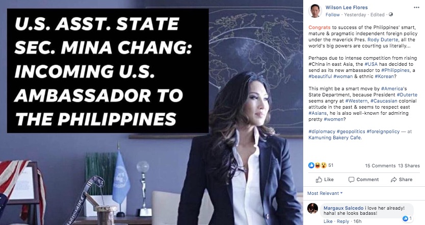 Photo: Wilson Lee Flores