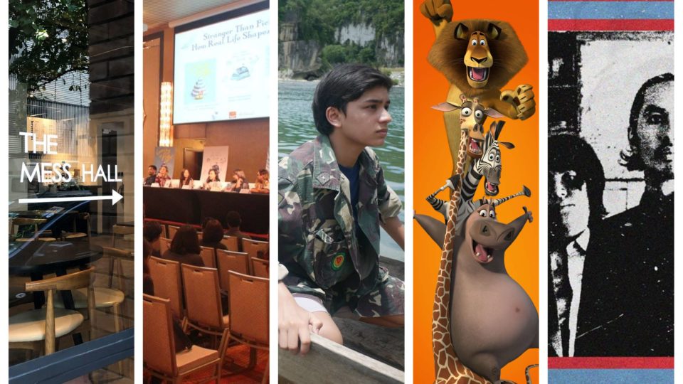 Image composite: The Moment Group, National Book Store, Children of the River, Madagascar, IV of Spades/FB. 