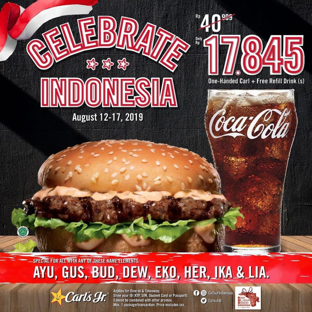 Photo: Instagram/@carlsjrindonesia