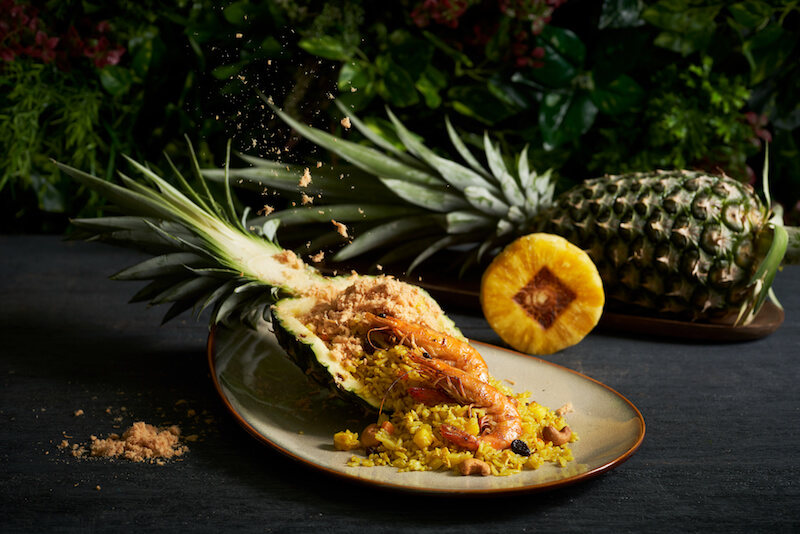 Pineapple fried rice. Photo: Chalerm Thai