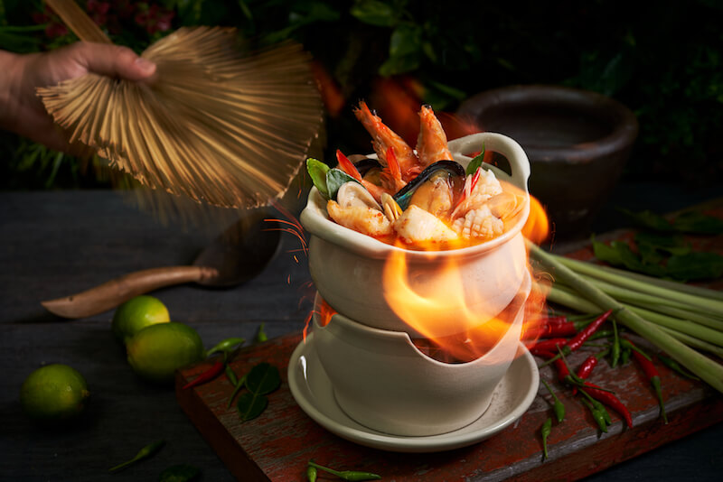Tom yum goong. Photo: Chalerm Thai