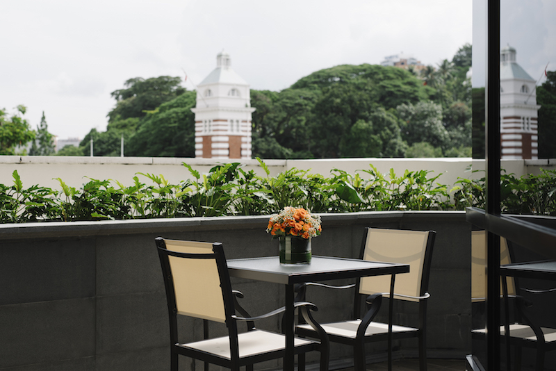 Garden Junior Suite's outdoor space. Photo: Grand Park City Hall