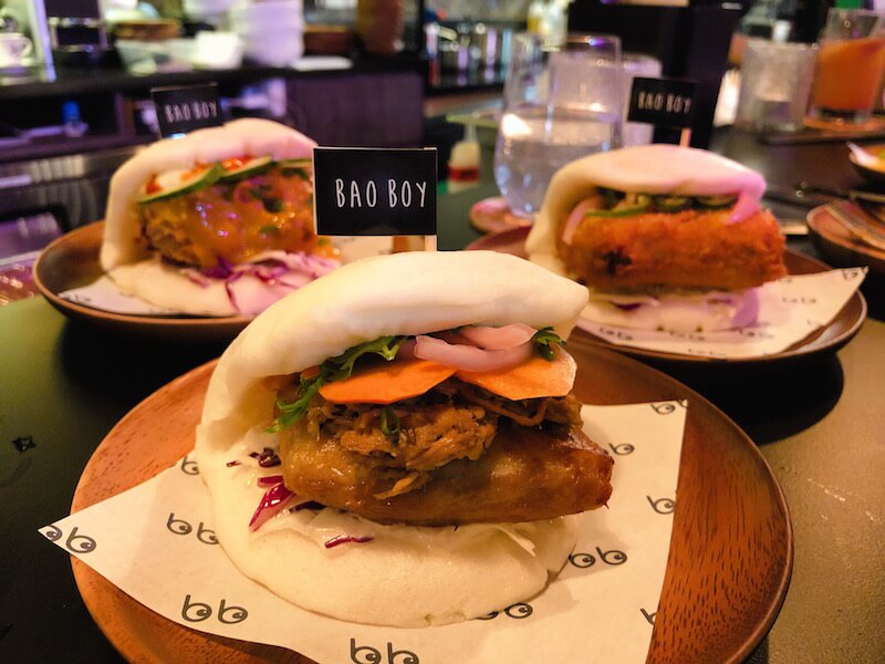 The assortment of baos. Photo: Coconuts Media