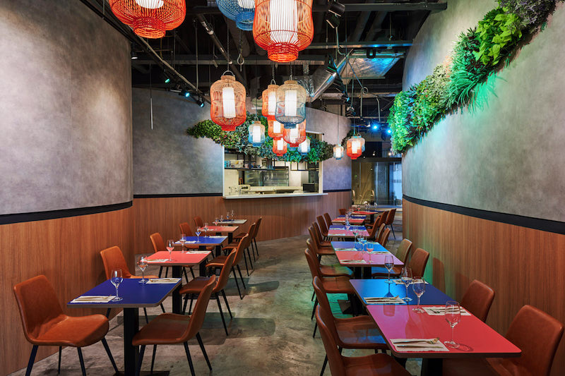 Indoor dining area. Photo: The Garden Club