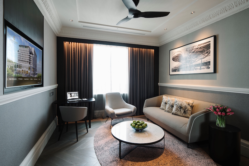 Park Suite living area. Photo: Grand Park City Hall