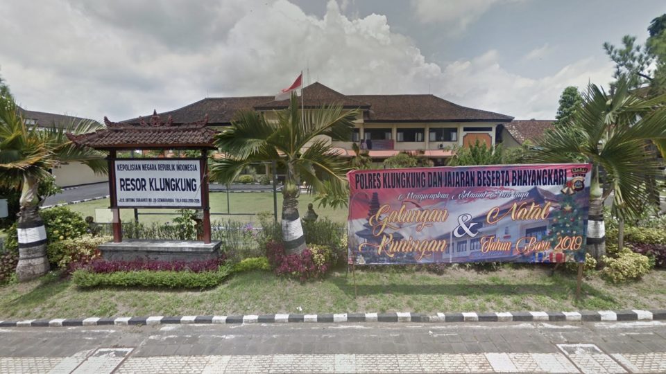 Klungkung Police Station. Photo: Google Maps