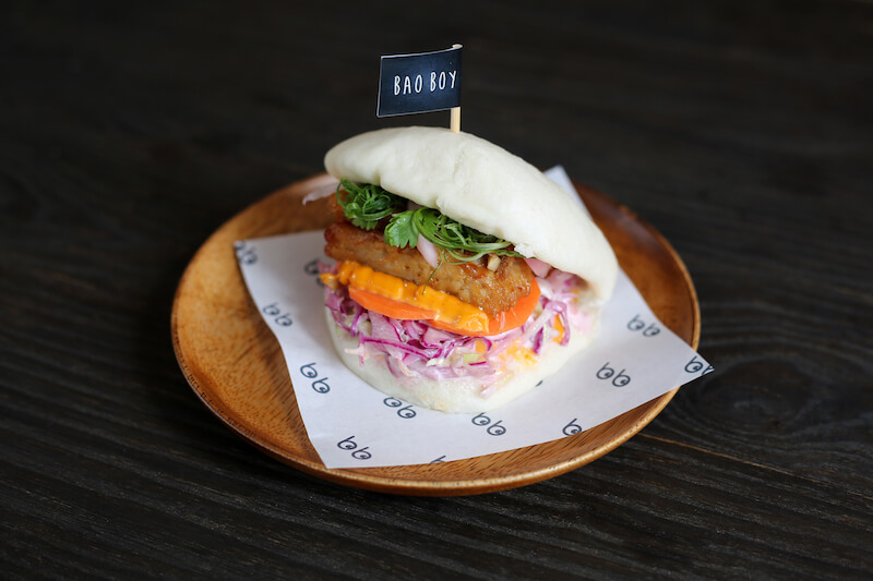 Pulled pork banh mi bao. Photo: Bao Boy