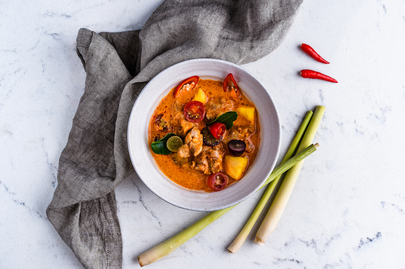 Red curry chicken. Photo: Blue Jasmine