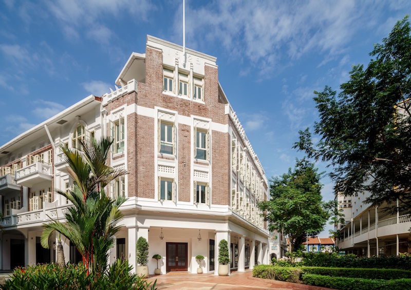 The building exterior. Photo: Six Senses Maxwell