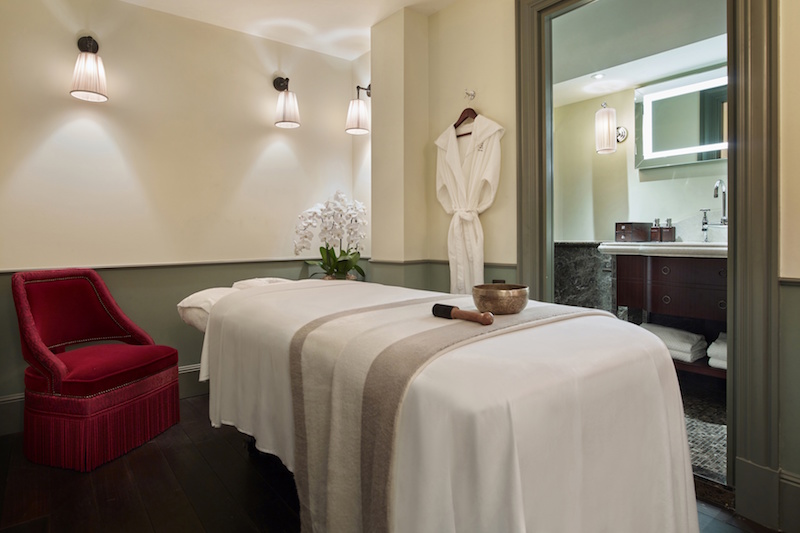 The treatment room. Photo: Six Senses Maxwell