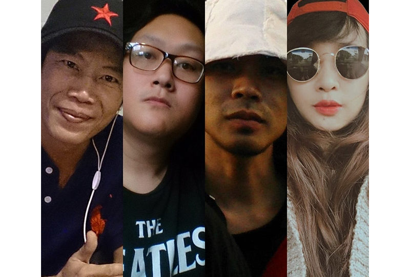 From left, Trairong Sinseubpol, Rishadan Port, Nithiwat Wannasiri and Romchalee Yammy Sinseubpol. Image: Faiyen / Facebook