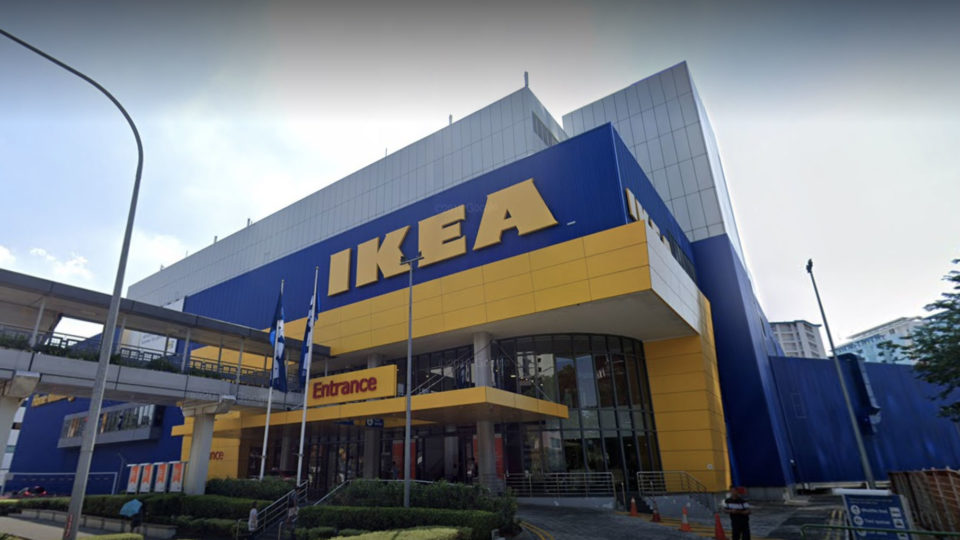 Google Street View of Ikea at Alexandra Road. 