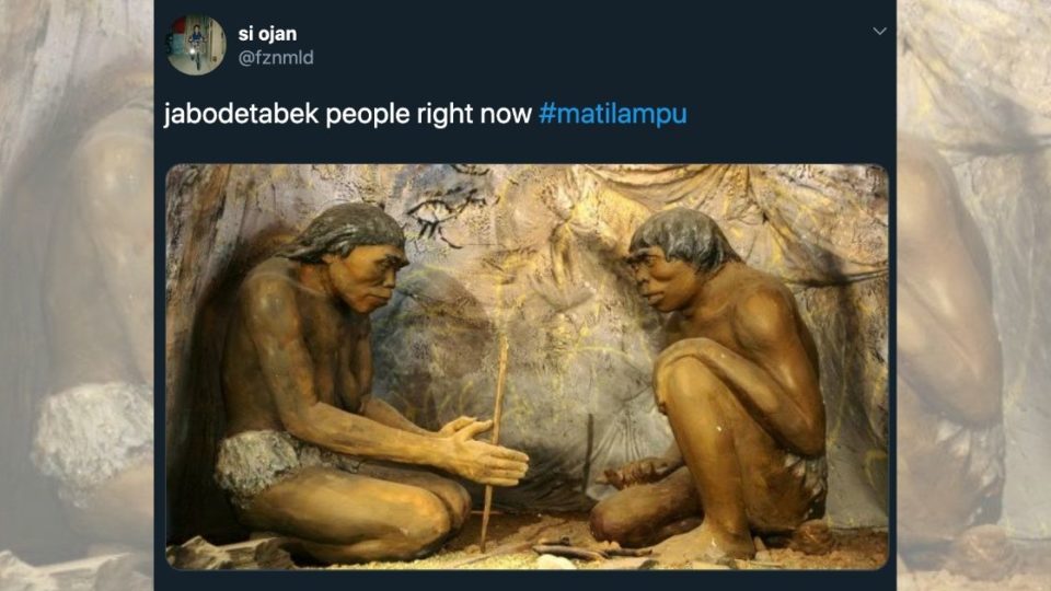 One of the #matilampu memes. Screenshot from Twitter/@fznmld