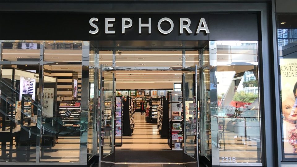 A Sephora outlet in the US. The brand is returning to Hong Kong next month after a long absence. Photo via Flickr/Phillip Pessar.
