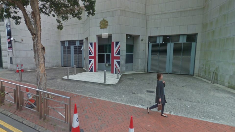 The British Consulate in Hong Kong. Photo via Google Maps.