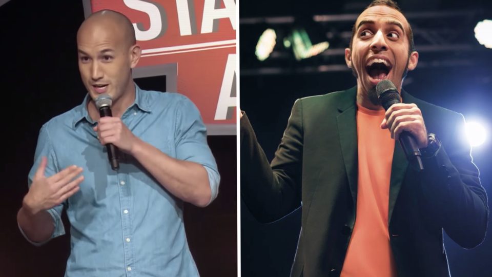 Need to fill that Trevor Noah-shaped hole in your heart? Don’t worry, Hong Kong-based comedians Ben Quinlan and Vivek Mahbubani will be here this weekend to tickle some funny bones. Screengrab and Photos via YouTube and Facebook.