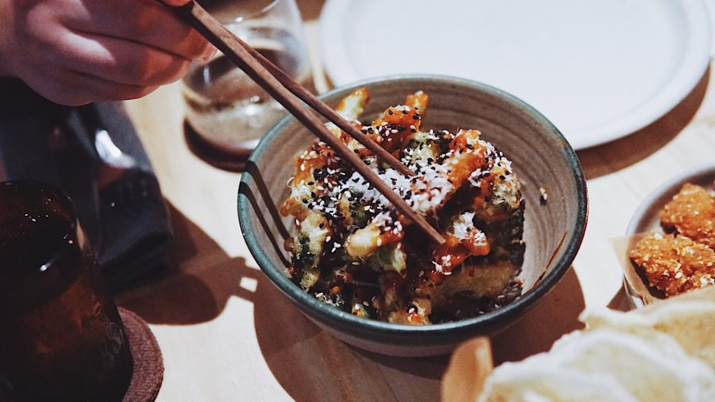 KFB, or Korean fried broccoli. Photo: Coconuts Bali