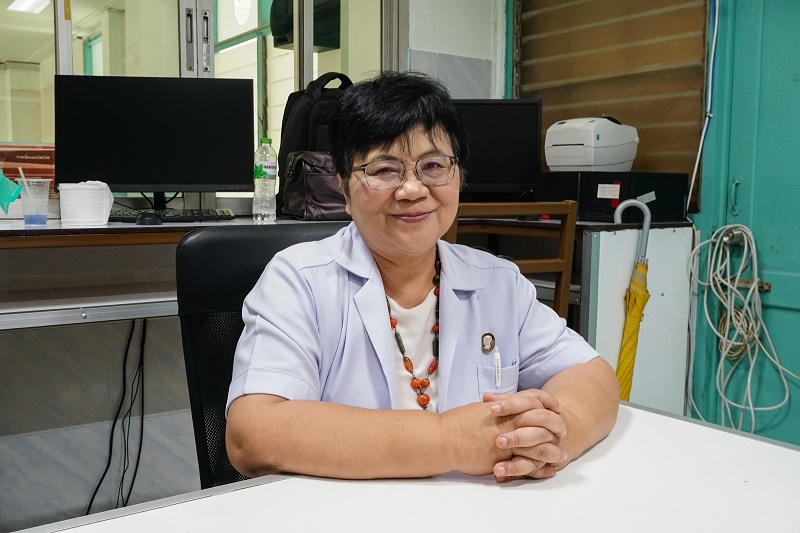 Supaporn Pitiporn, chairwoman of Strategic Thai Herbal and Traditional Medicine at Chaophraya Abhaibhubejhr Hospital. Photo: Coconuts Bangkok