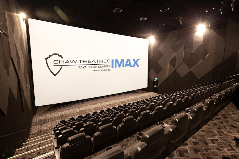 IMAX hall. Photo: Shaw Theatres