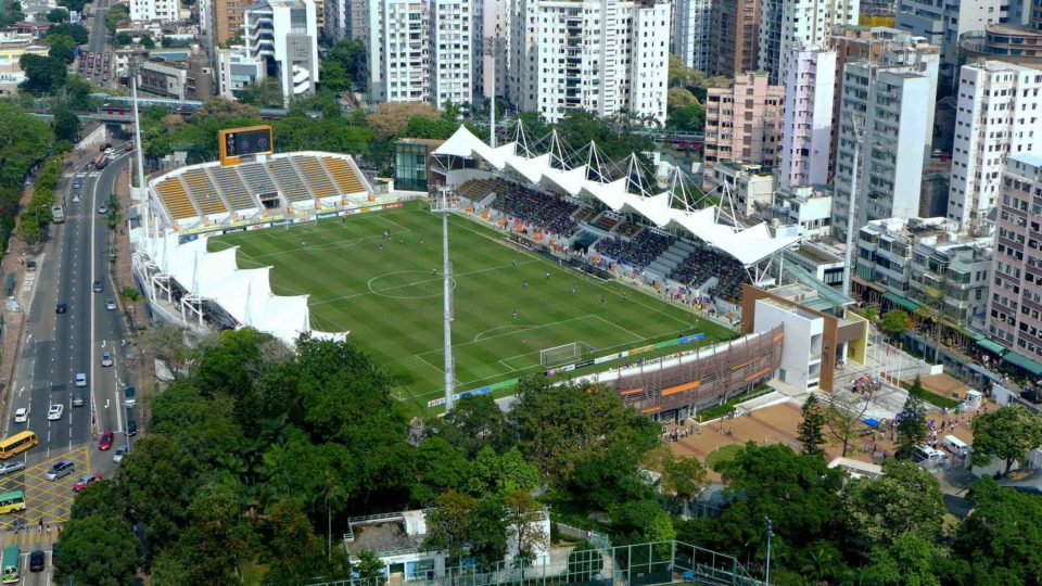 Hong Kong’s Mong Kok Stadium via Wikimedia Commons