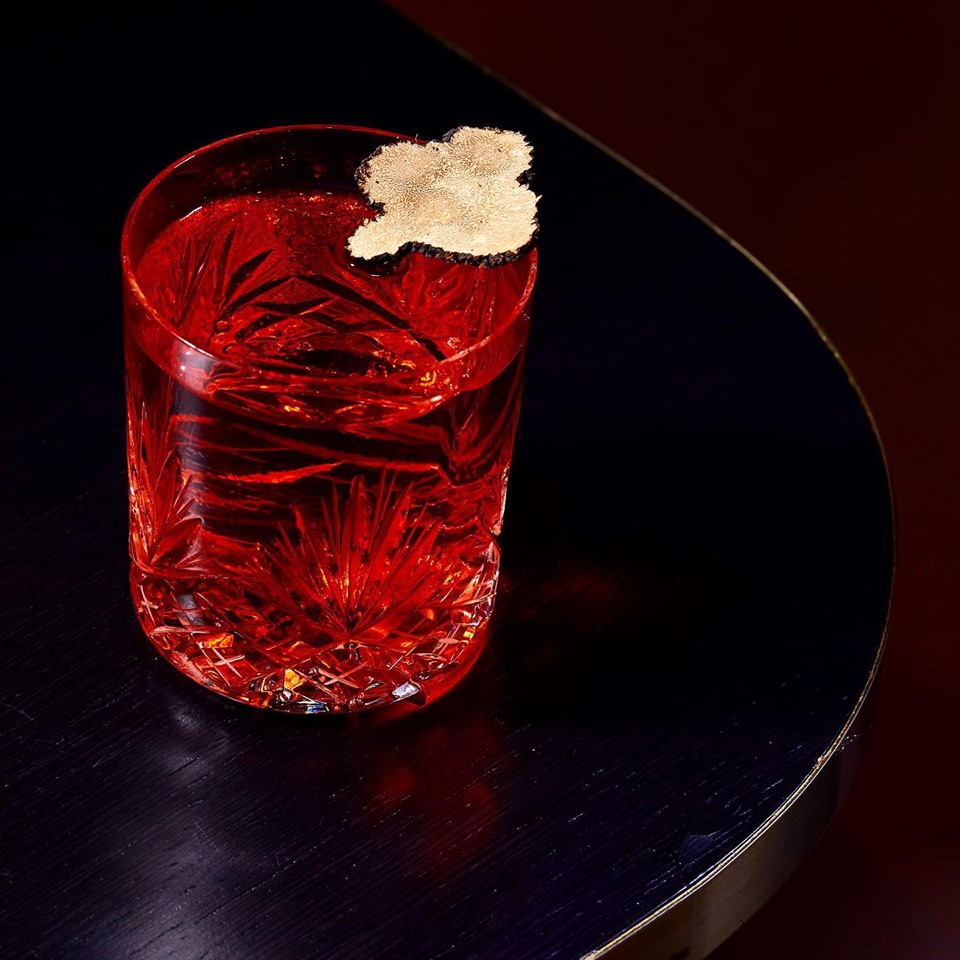 Truffle Negroni. Photo: 1919 at Vesper / FB