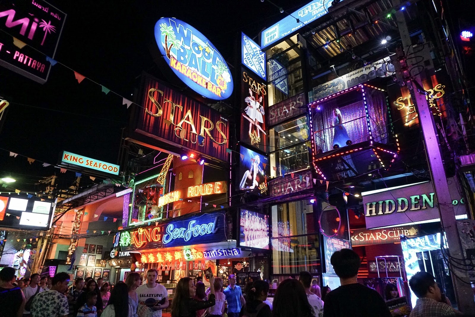 Pattaya's Walking Street in January 2019. Photo: Coconuts Media